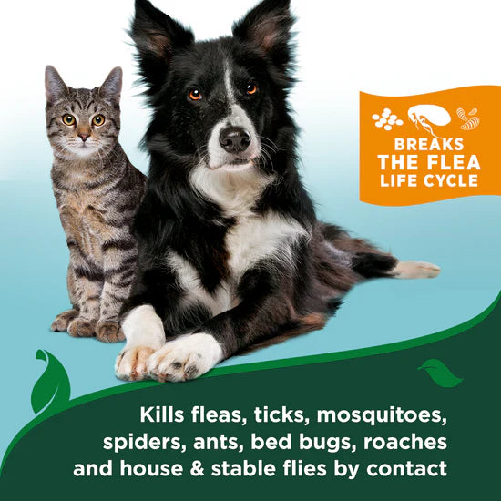 Vet's Best Flea & Tick Spray for Dogs Cotton Spice Scent