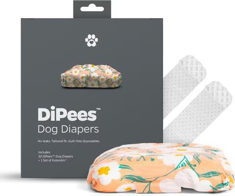 Pet Parents® Dipees™ + Odor Control Disposable Dog Diapers