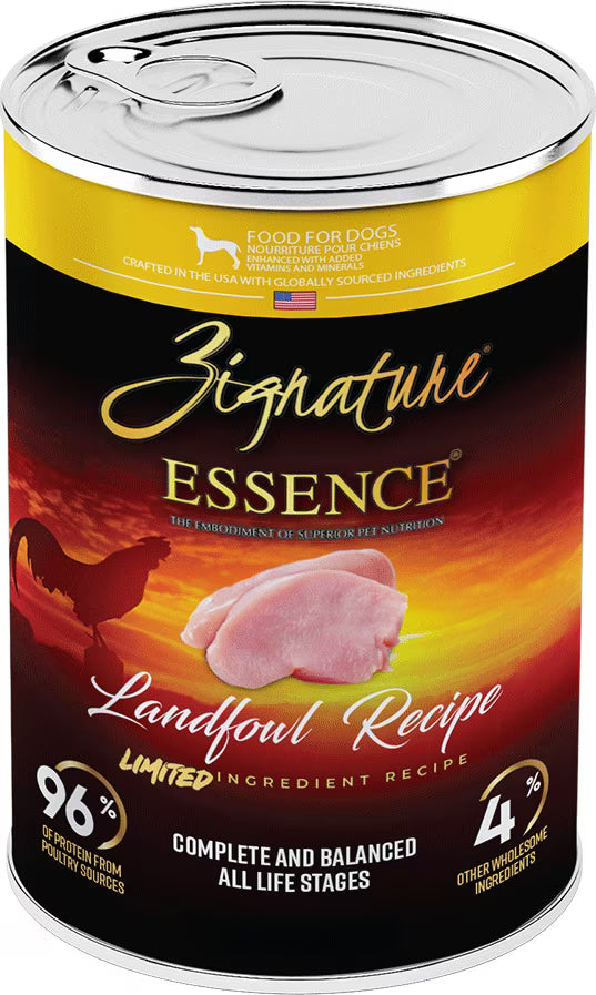 Zignature Essence Limited Ingredient Landfowl Recipe