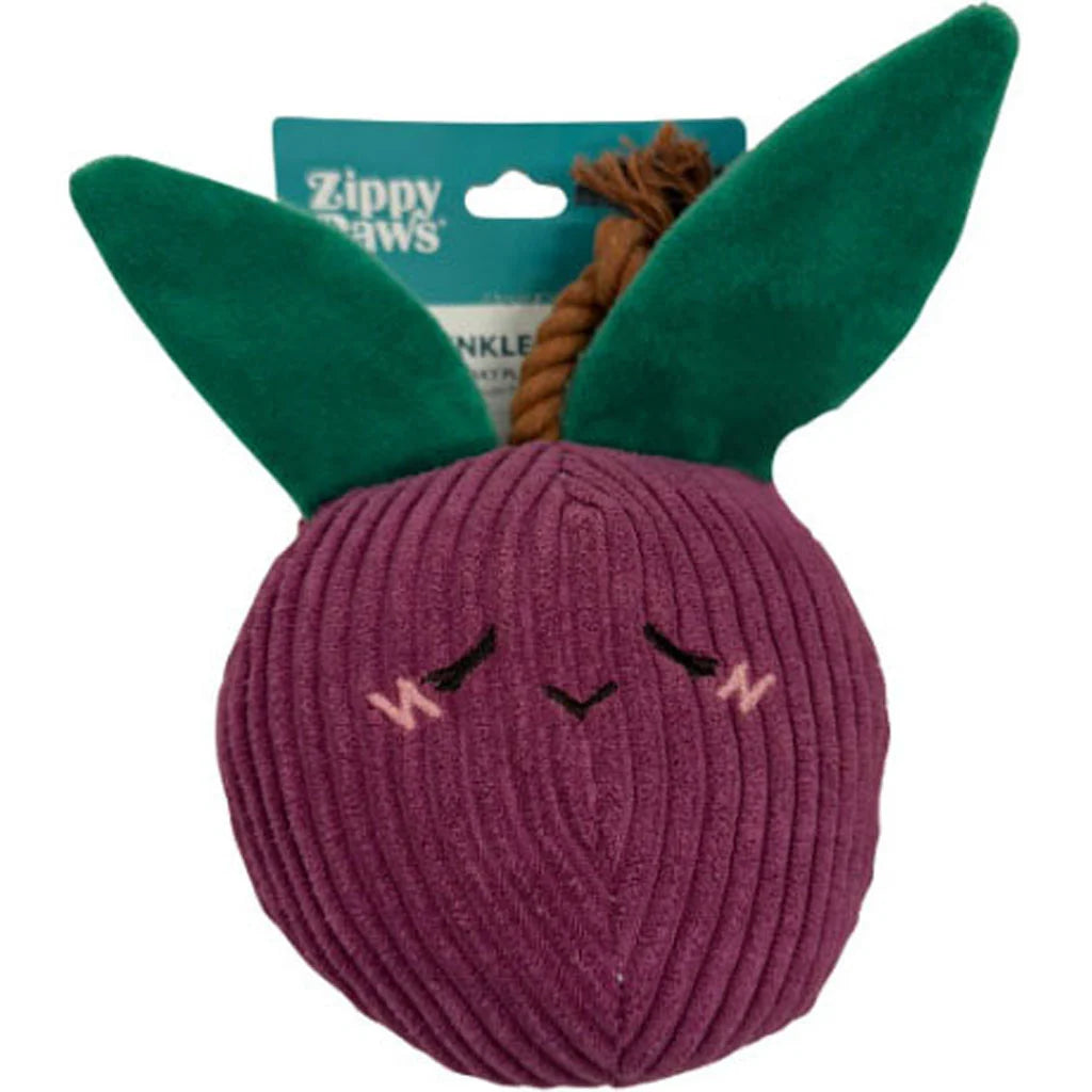 Zippy Paws Crinkle Crops Plum