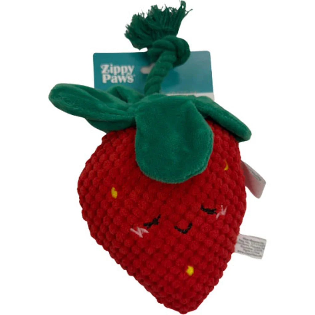 Zippy Paws Crinkle Crops Strawberry