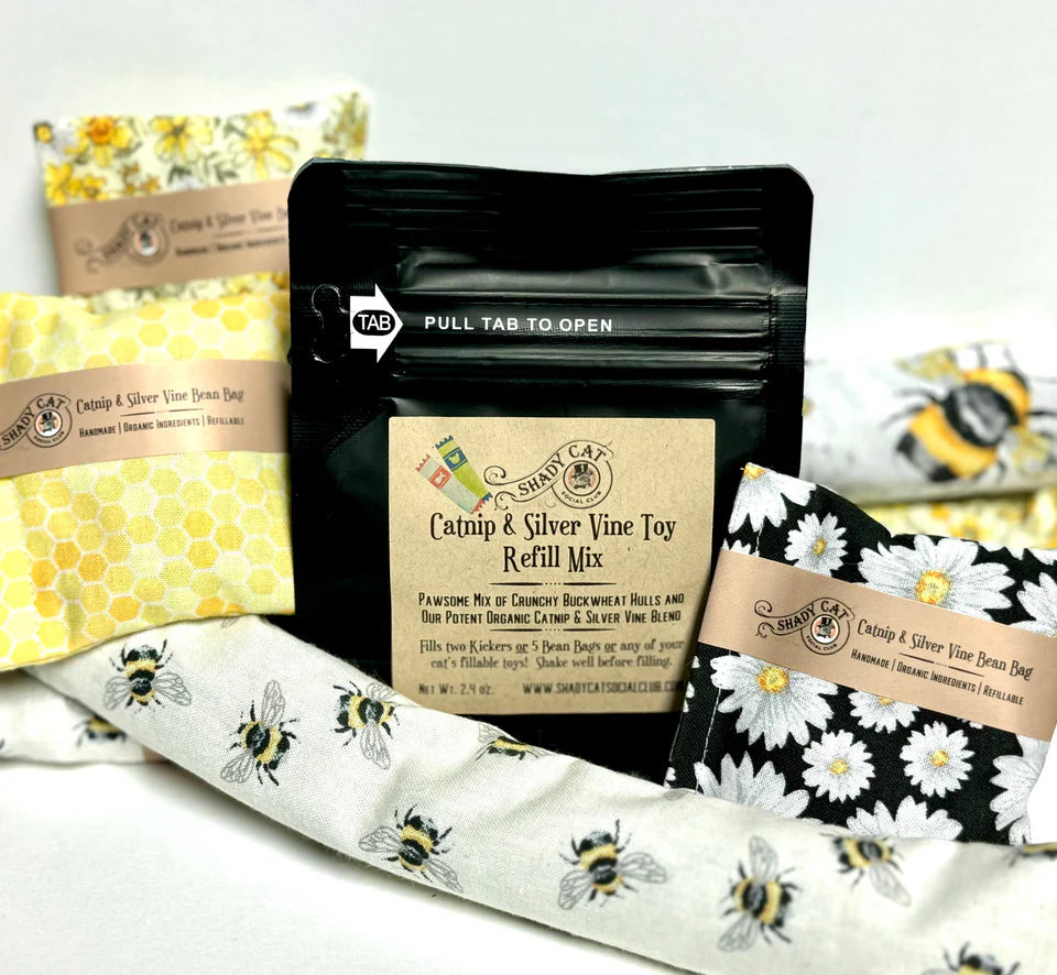 Shady Cat Catnip & Silvervine Toy Refill Mix