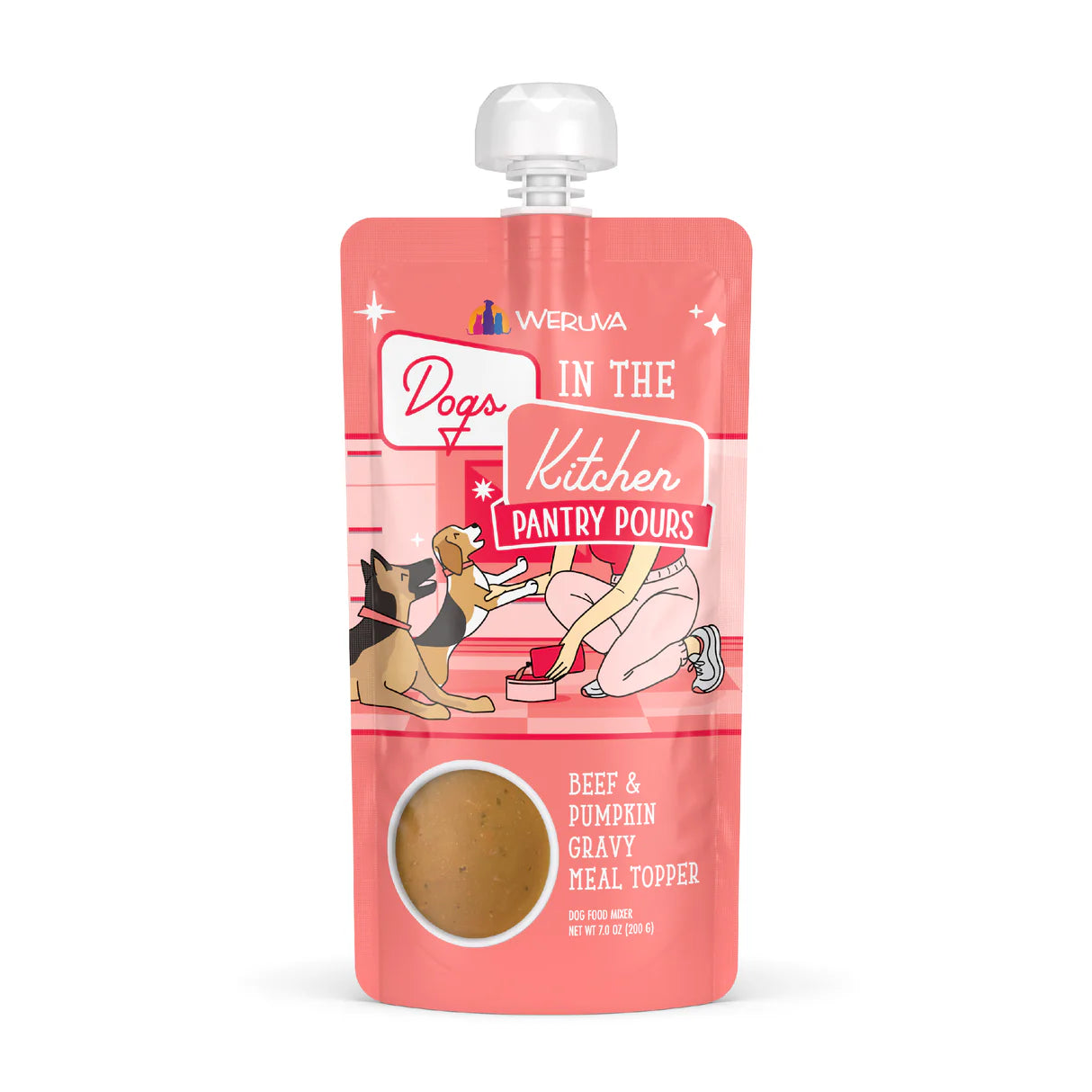 Dog's in The Kitchen Pantry Pours Meal Topper Beef & Pumpkin Gravy