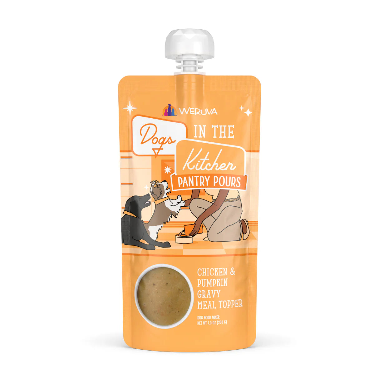 Dog's in The Kitchen Pantry Pours Meal Topper Chicken & Pumpkin Gravy