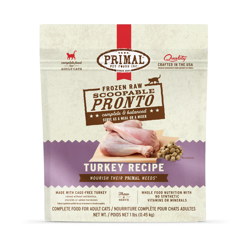 Primal Cat Frozen Pronto Turkey