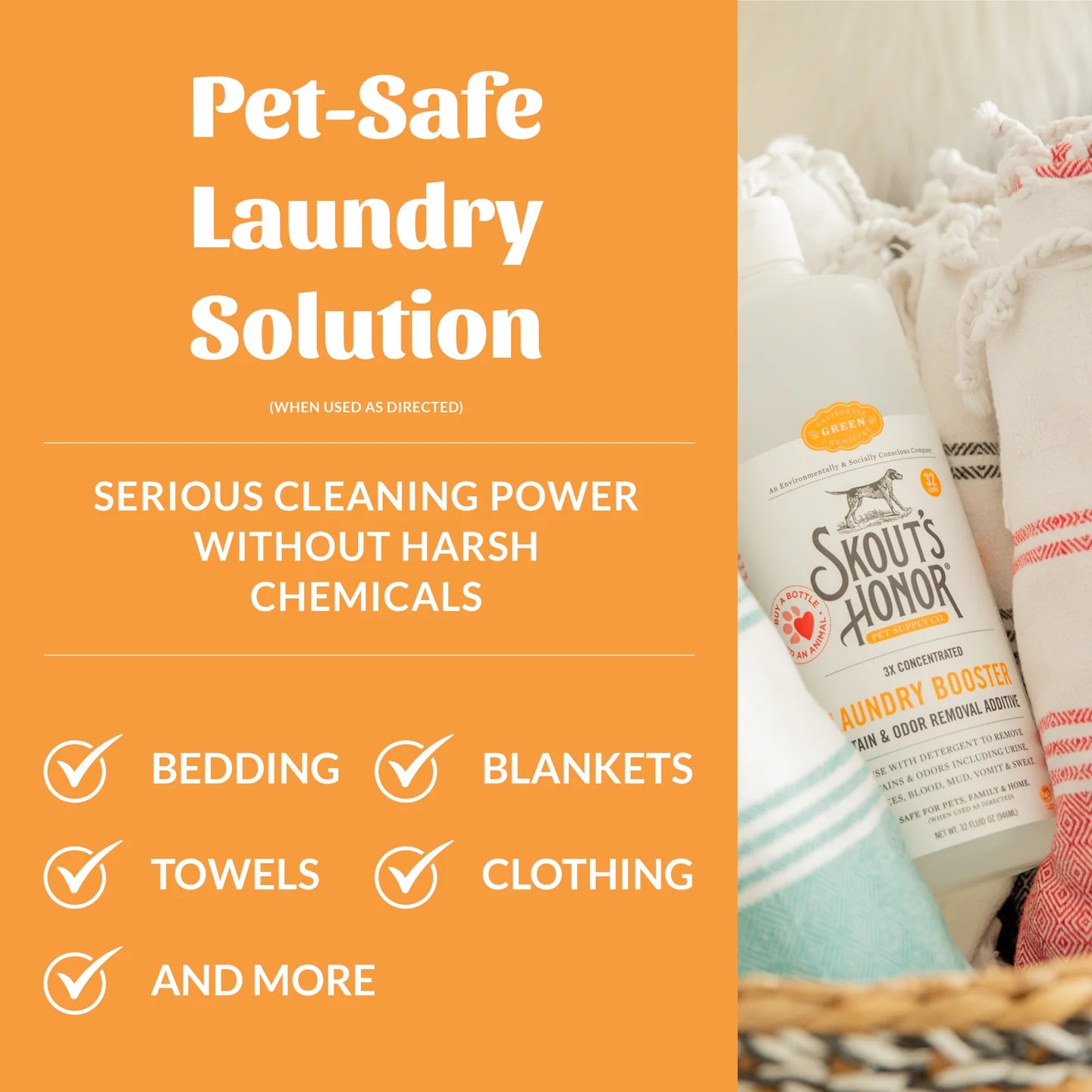 Skout's Honor Laundry Booster Stain & Odor Removal