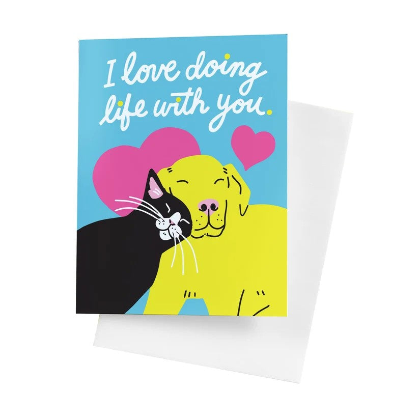 5 Eye Studio Greeting Card - I Love Doing Life with You