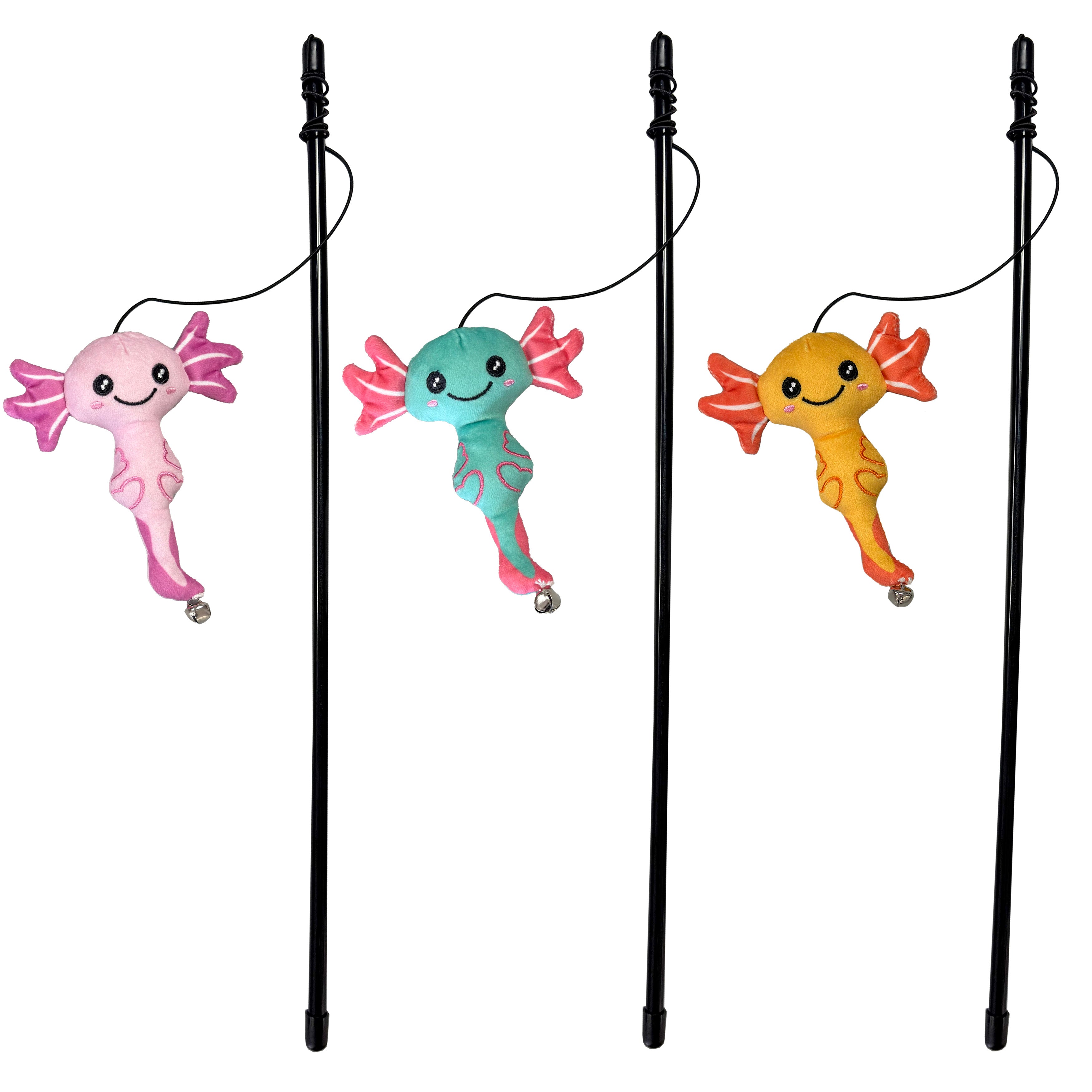 Spot Axolotl Squiggles Teaser Wand