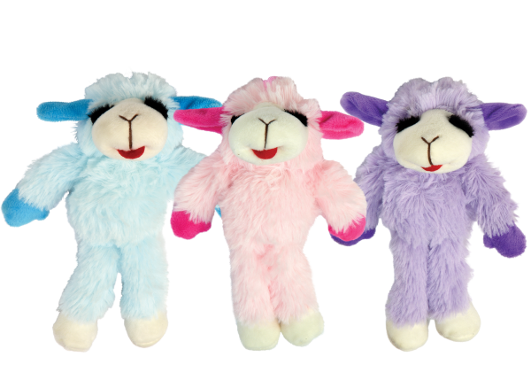 Multipet Floppy Pastel Lamb Chop - Assorted