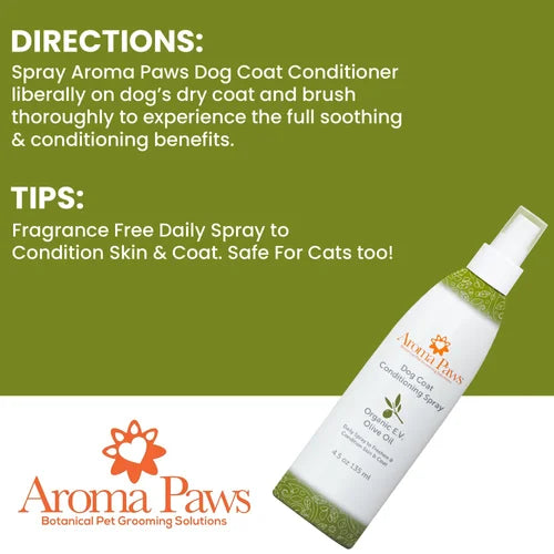 Aroma Paws Olive Oil Detangling Coat Spray