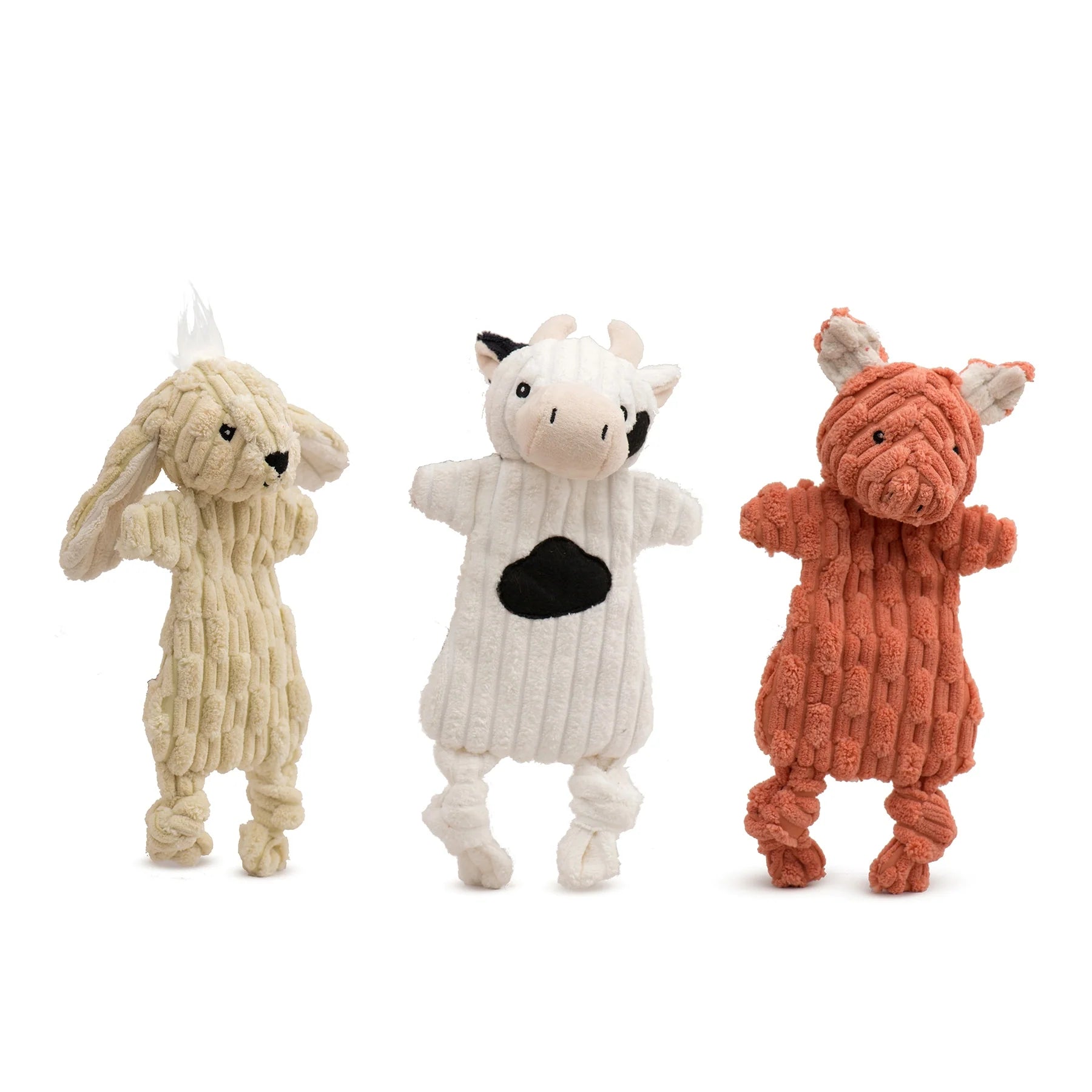 HuggleHounds Mini Barnyard Flattie Assorted
