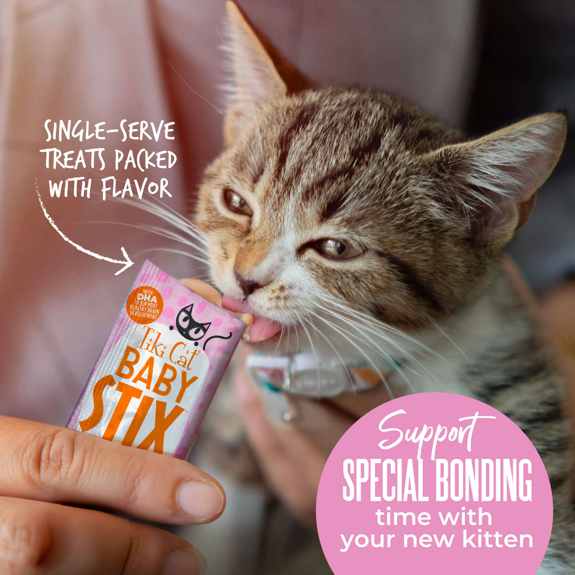 Tiki Cat Baby Stix 42-Pack Tub