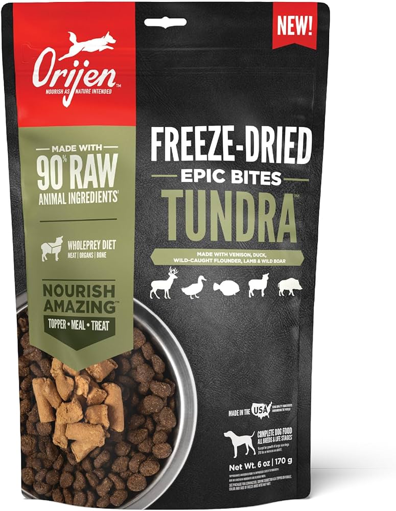 Orijen Freeze-Dried Epic Bites Tundra