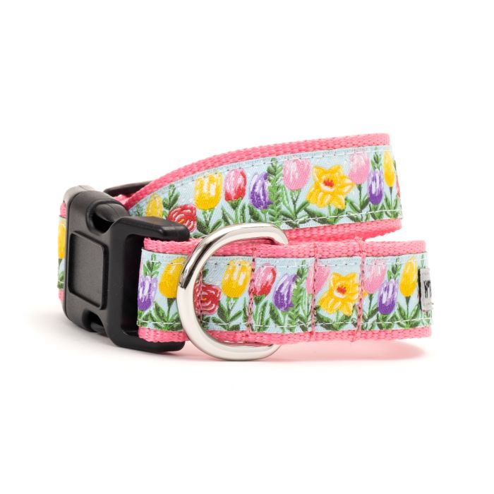 The Worthy Dog Collar Hello Spring