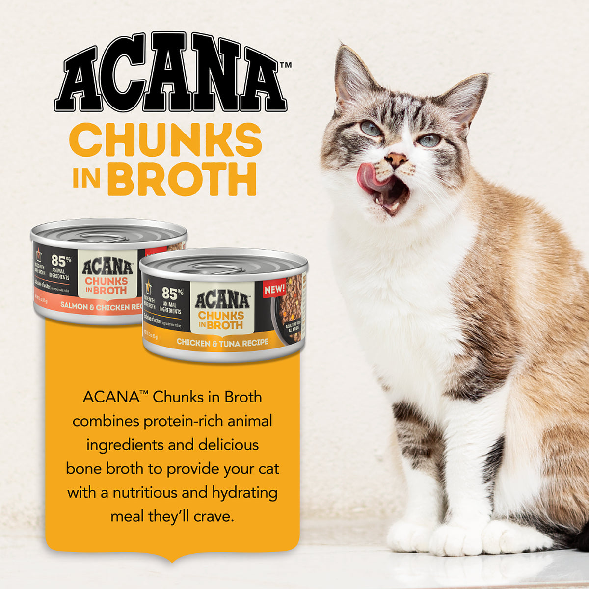 Acana Chunks in Broth 3oz Variety Pack