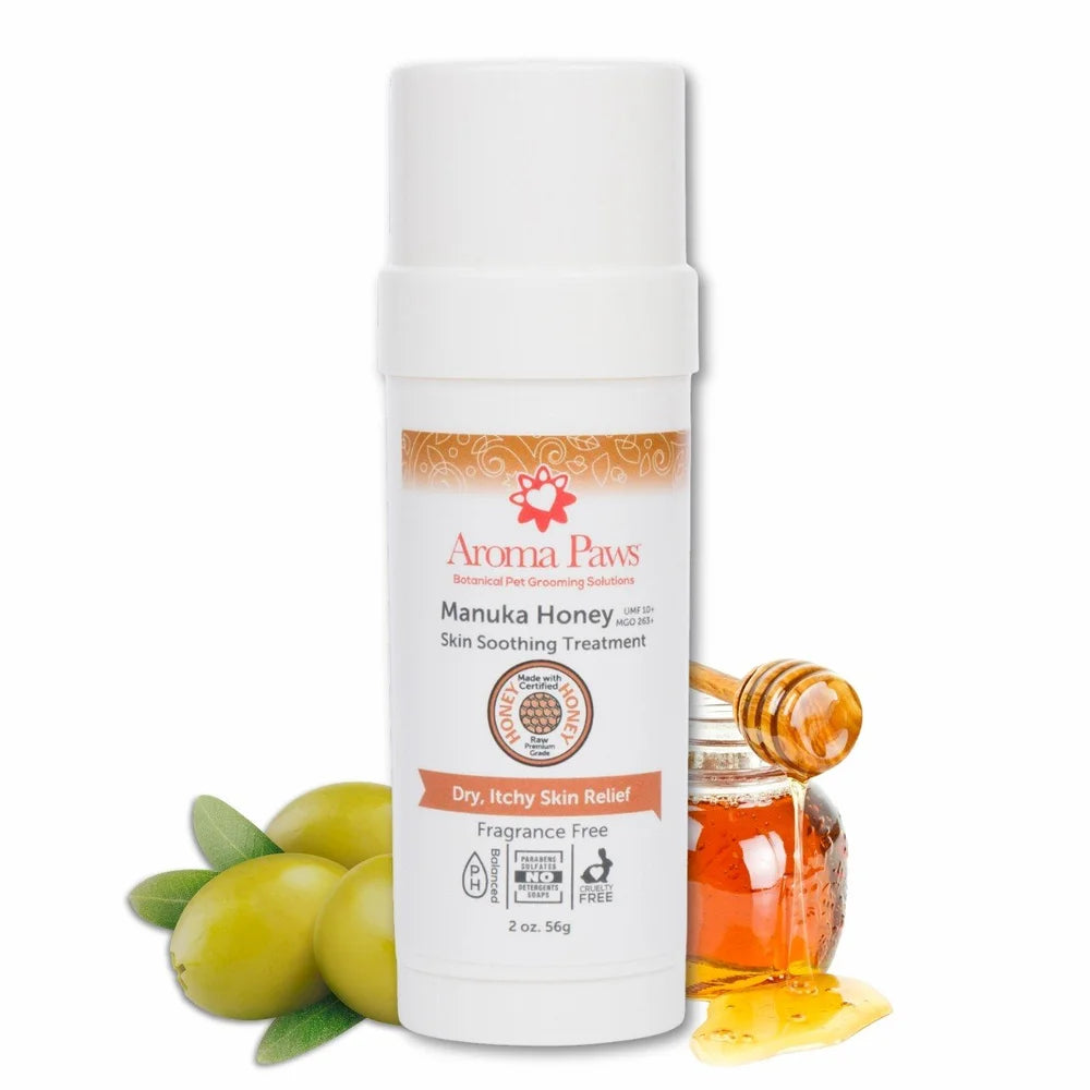 Aroma Paws Manuka Honey Skin Soothing Treatment Roll on Applicator
