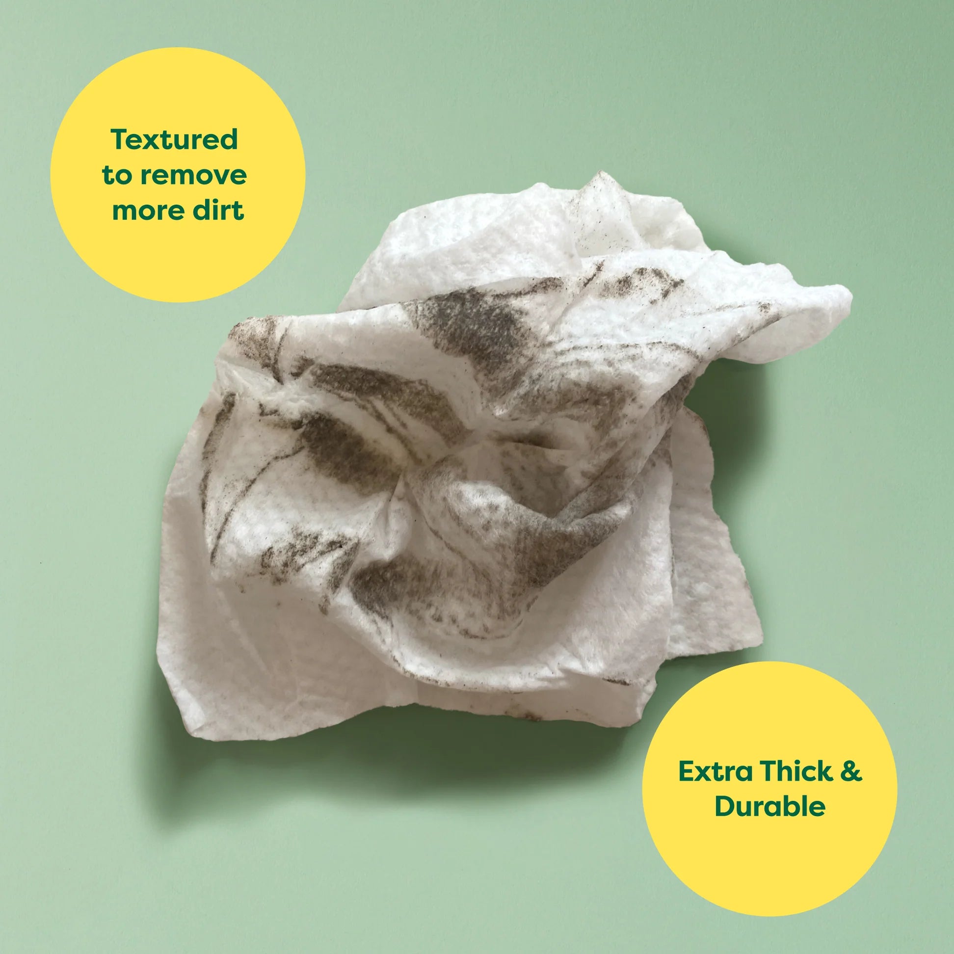 Earth Rated White Tea & Basil Grooming Wipes