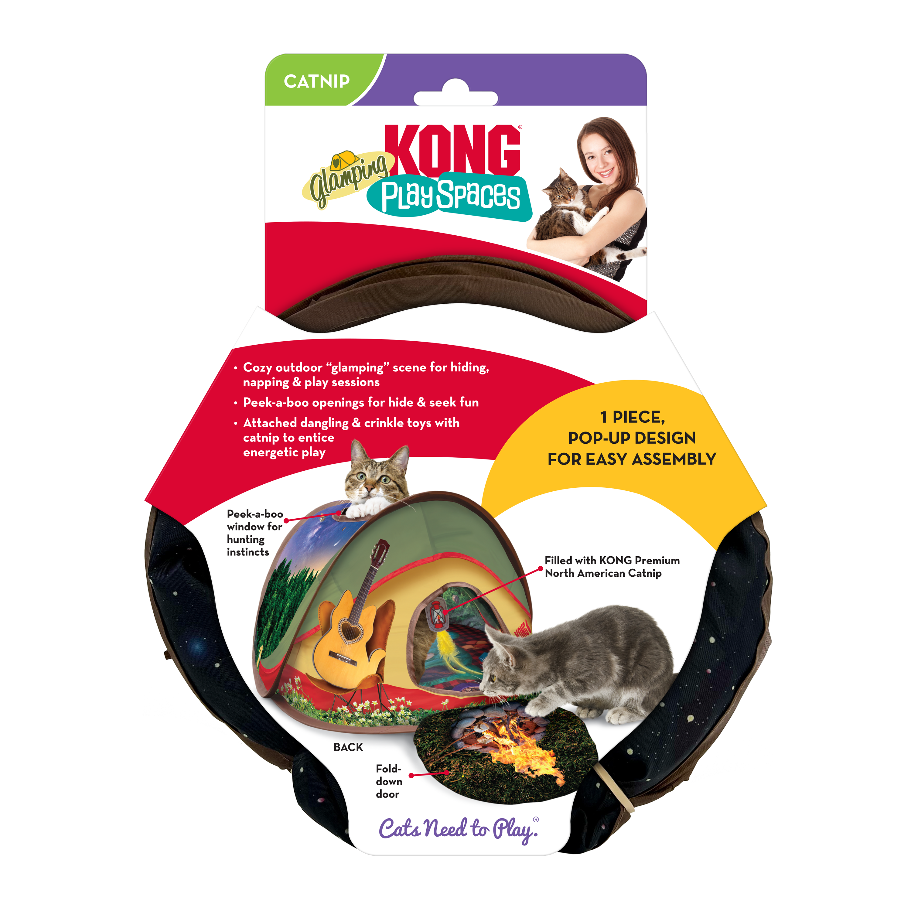 Kong Cat Play Spaces Glamping Tent