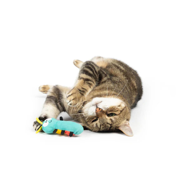 Huxley & Kent Cat Caterpillar Catnip Toy