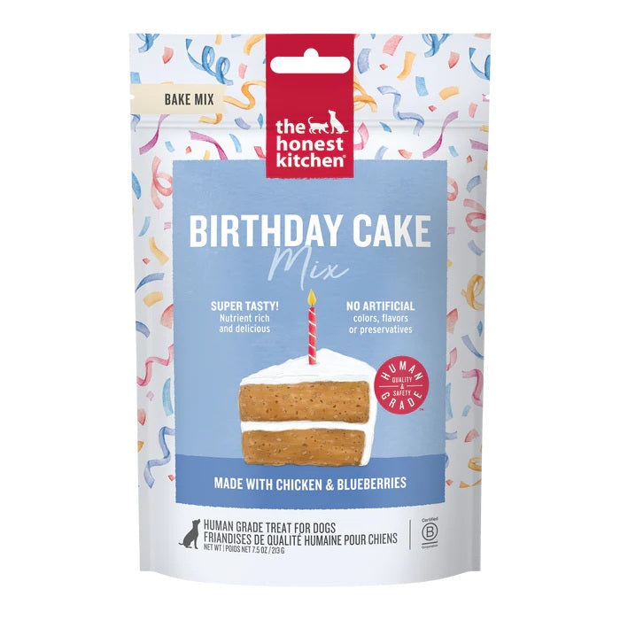 Honest Kitchen Dog Birthday Cake Mix with Chicken & Blueberries