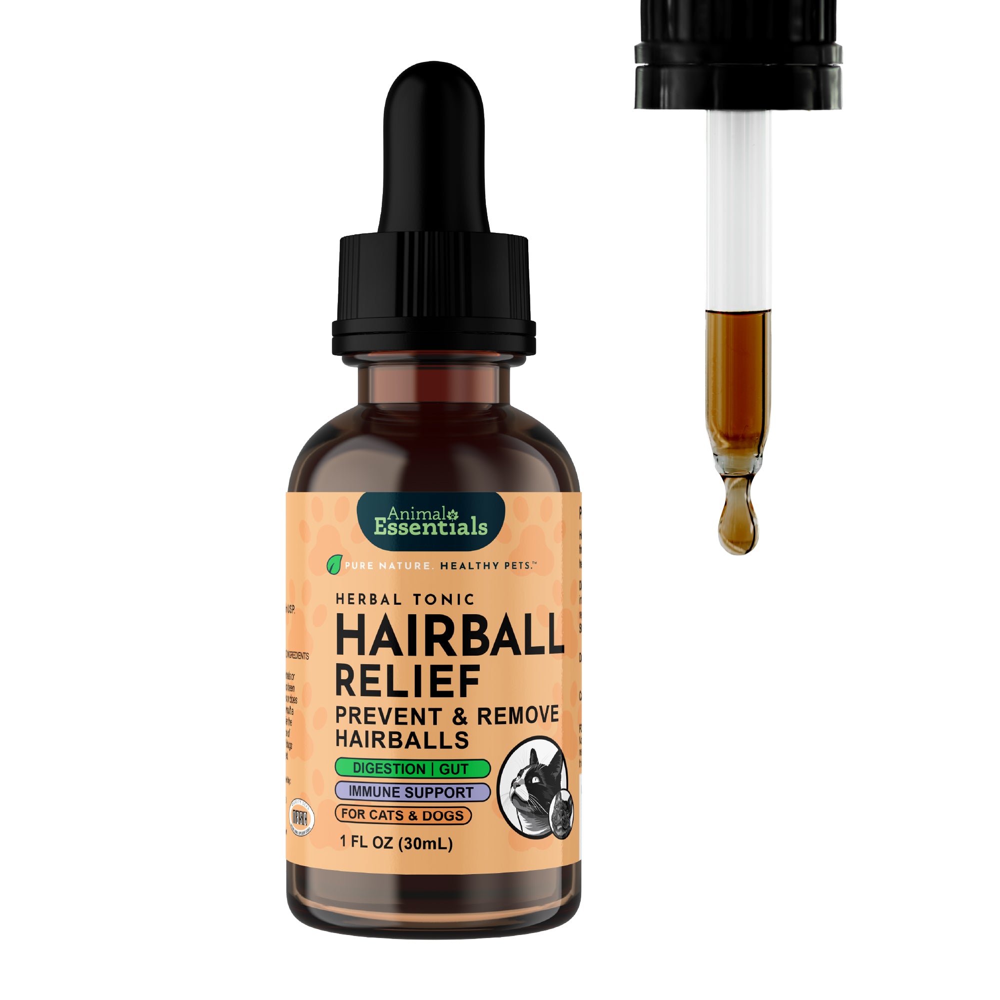 Animal Essentials Hairball Relief Tincture