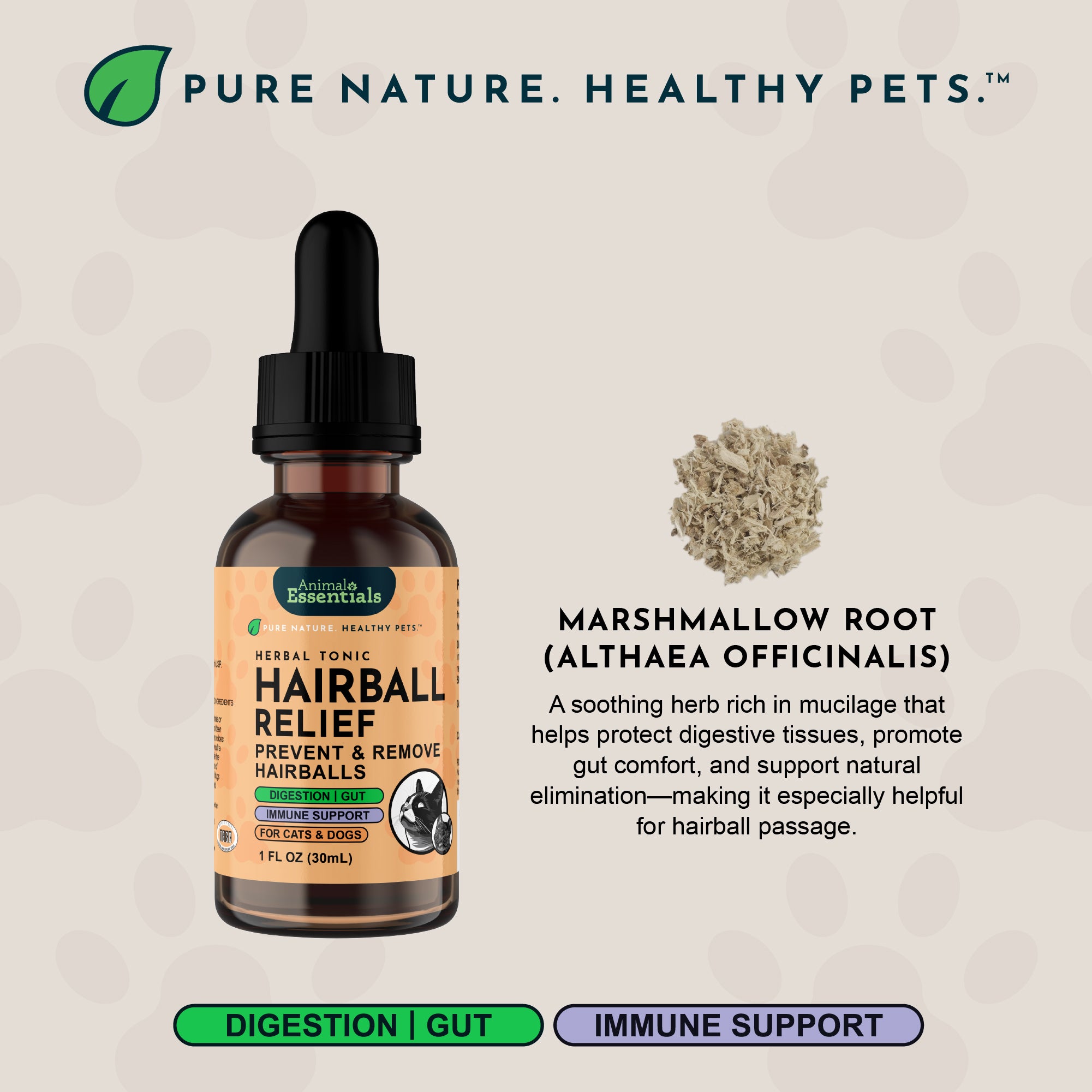 Animal Essentials Hairball Relief Tincture