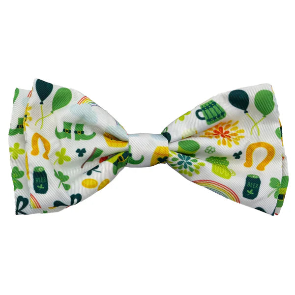 Huxley & Kent Bow Tie Happy St. Pat's