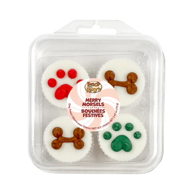 Bosco & Roxy's Merry Woofmas Peanut Butter Treat Cups