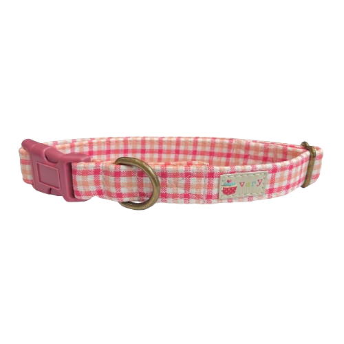 Very Vintage Organic Cotton Collar Cotton Candy Plaid