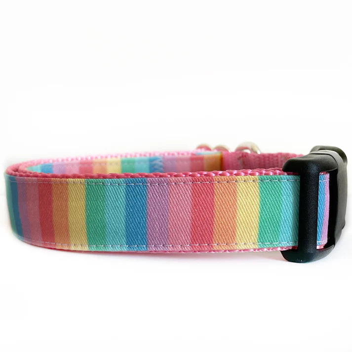 Sew Fetch Collar Pastel Stripe