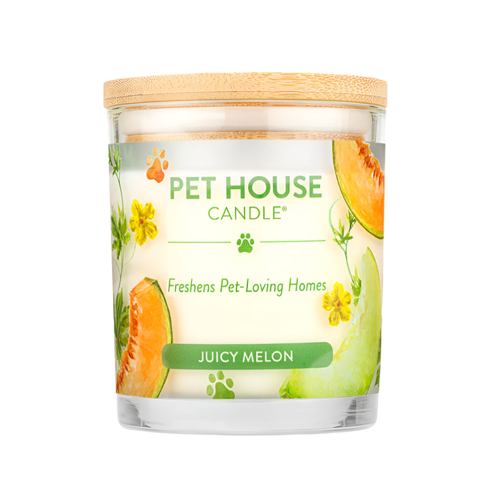 One Fur All Pet House Candle - Juicy Melon