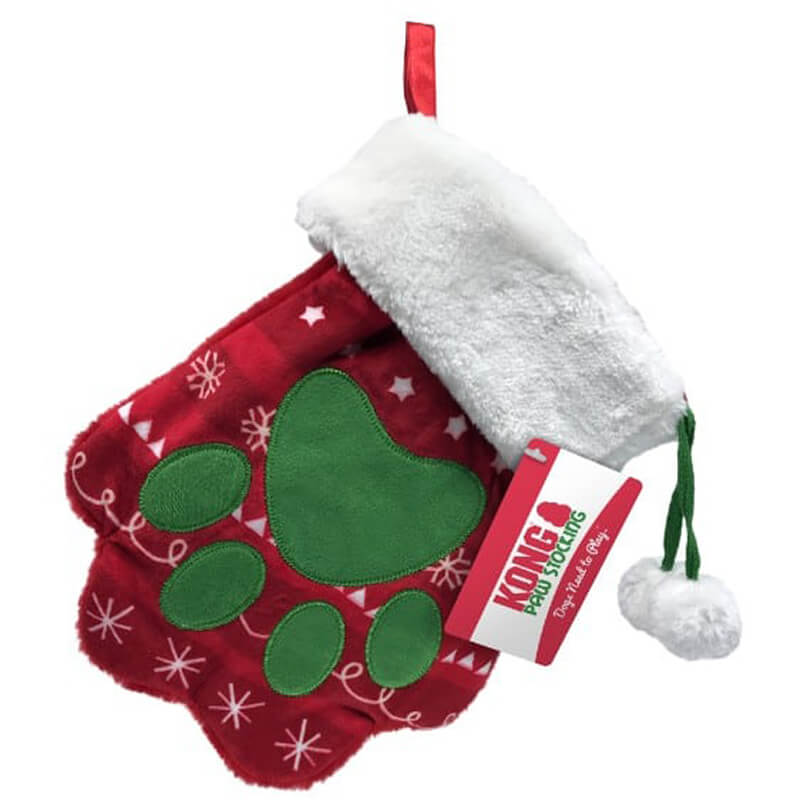 Kong Holiday Stocking Paw