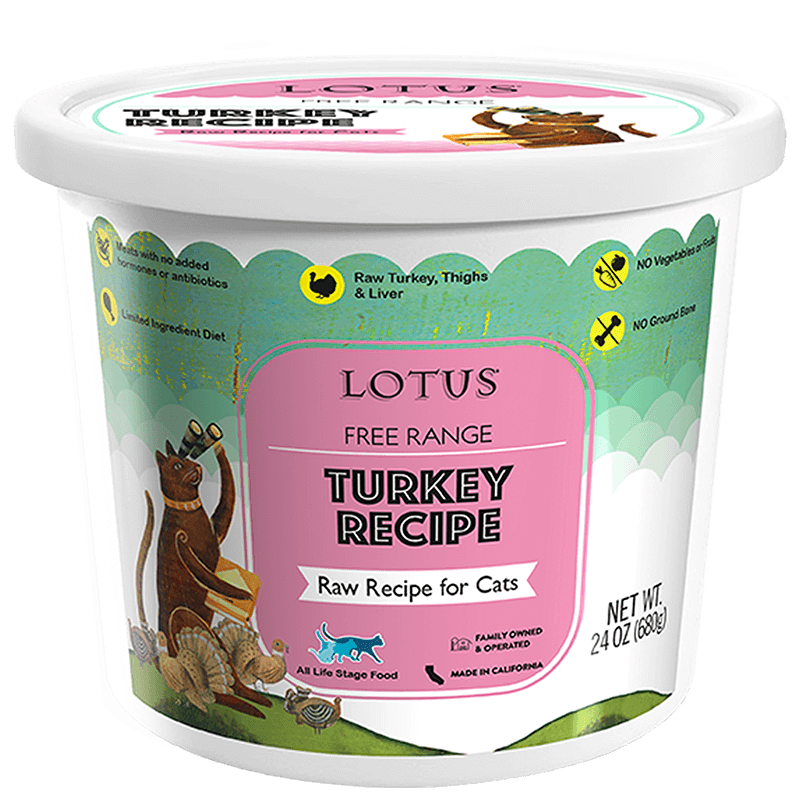 Lotus Frozen Raw Free-Range Turkey