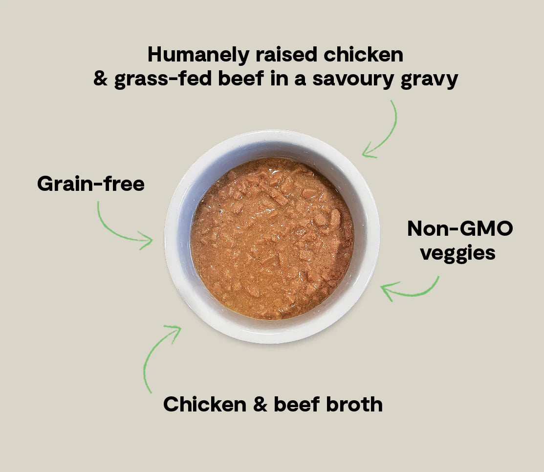 Open Farm Cat Hearty Morsels Chicken & Beef
