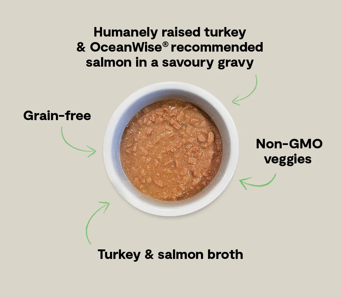 Open Farm Cat Hearty Morsels Turkey & Salmon