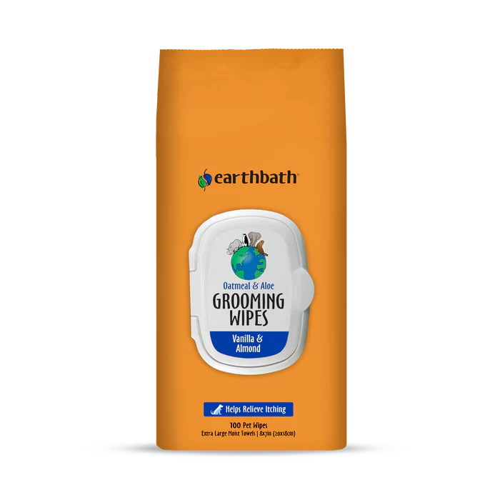 Earthbath Grooming Wipes Oatmeal & Aloe