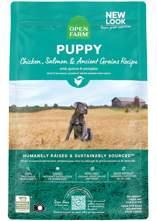 Open Farm Puppy Recipe with Ancient Grains