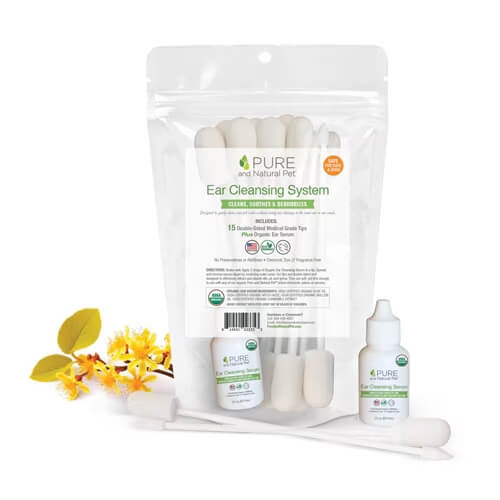 Pure and Natural Pet Ear Cleansing Kit