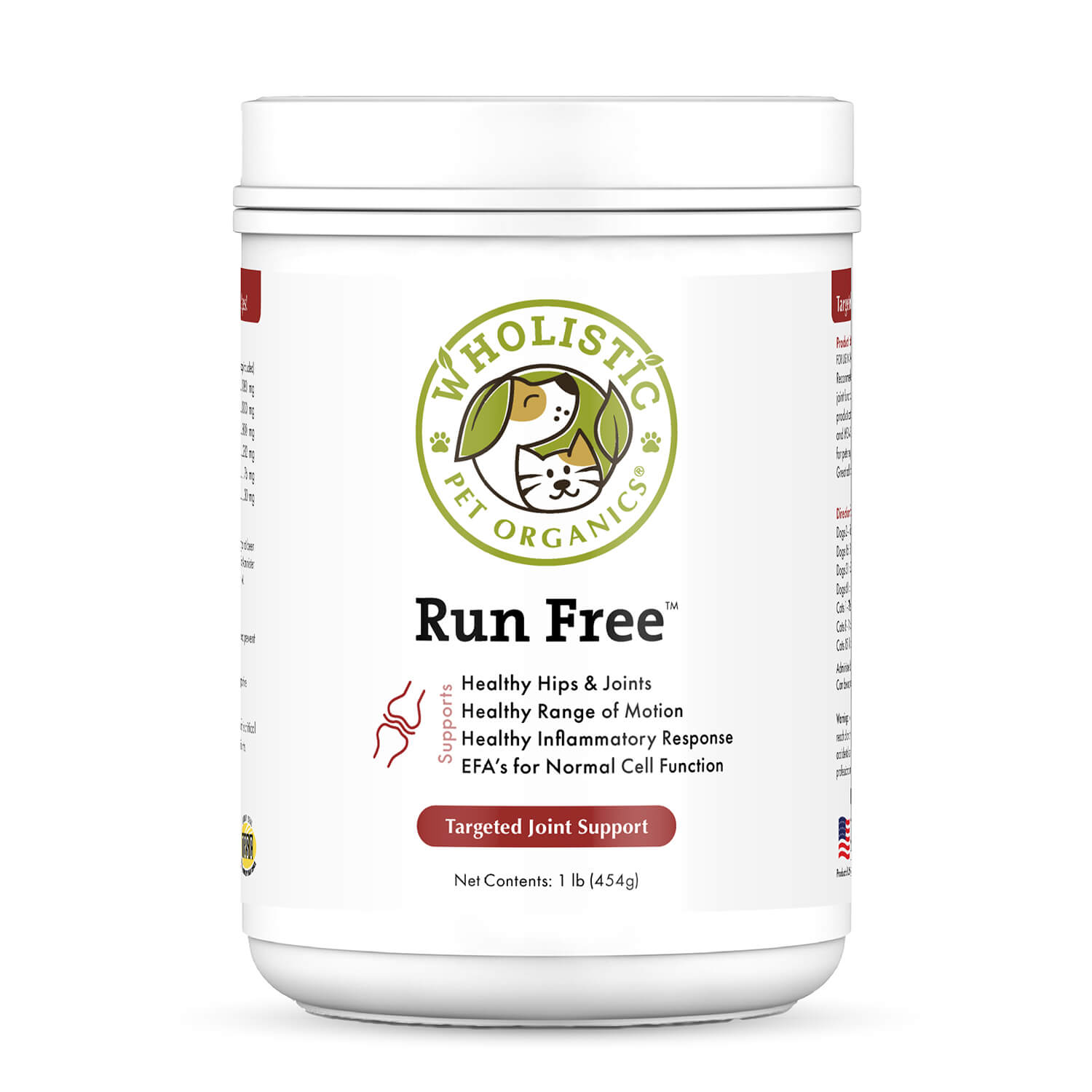 Wholistic Pet Organics Run Free