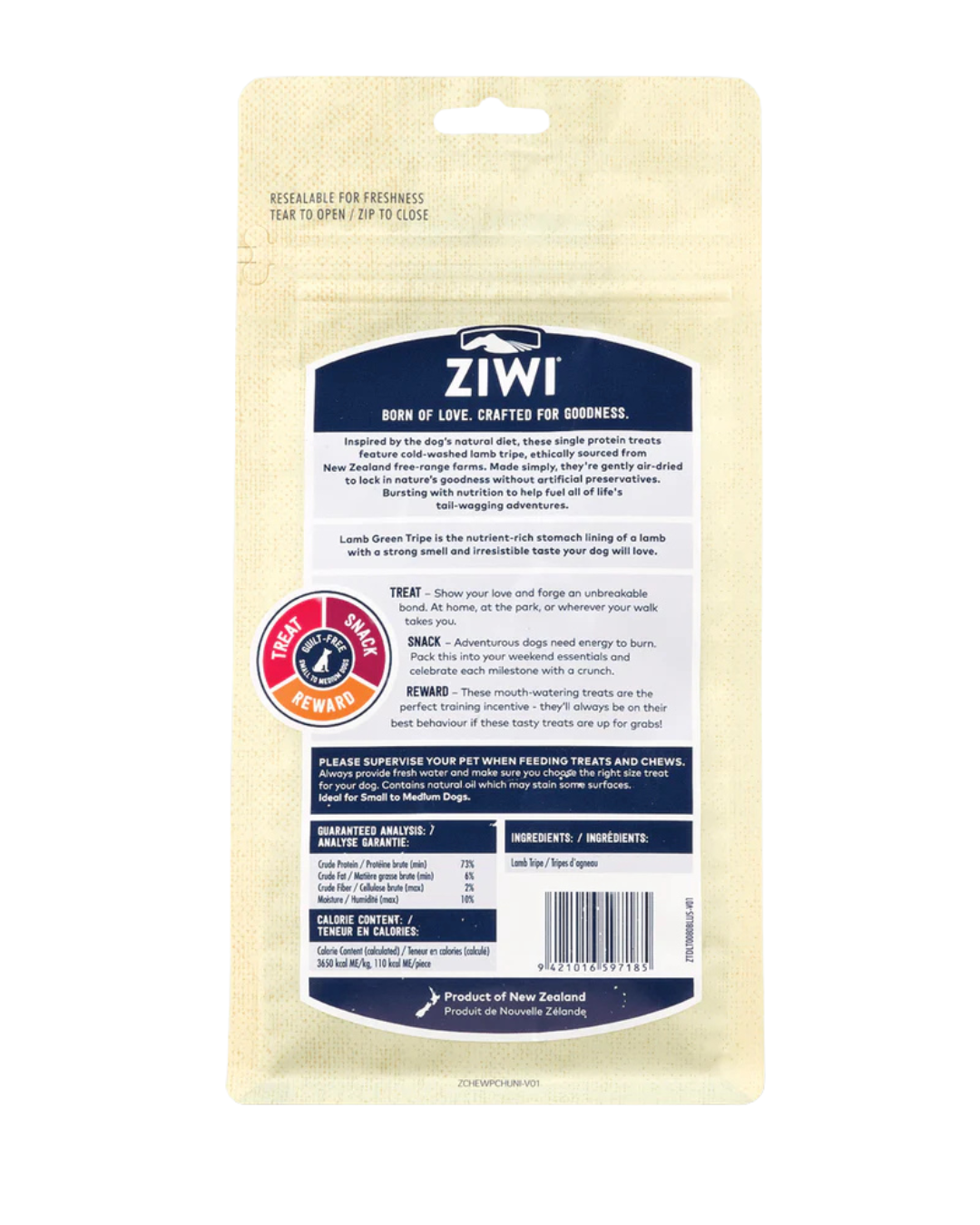 Ziwi Peak Lamb Tripe Chew