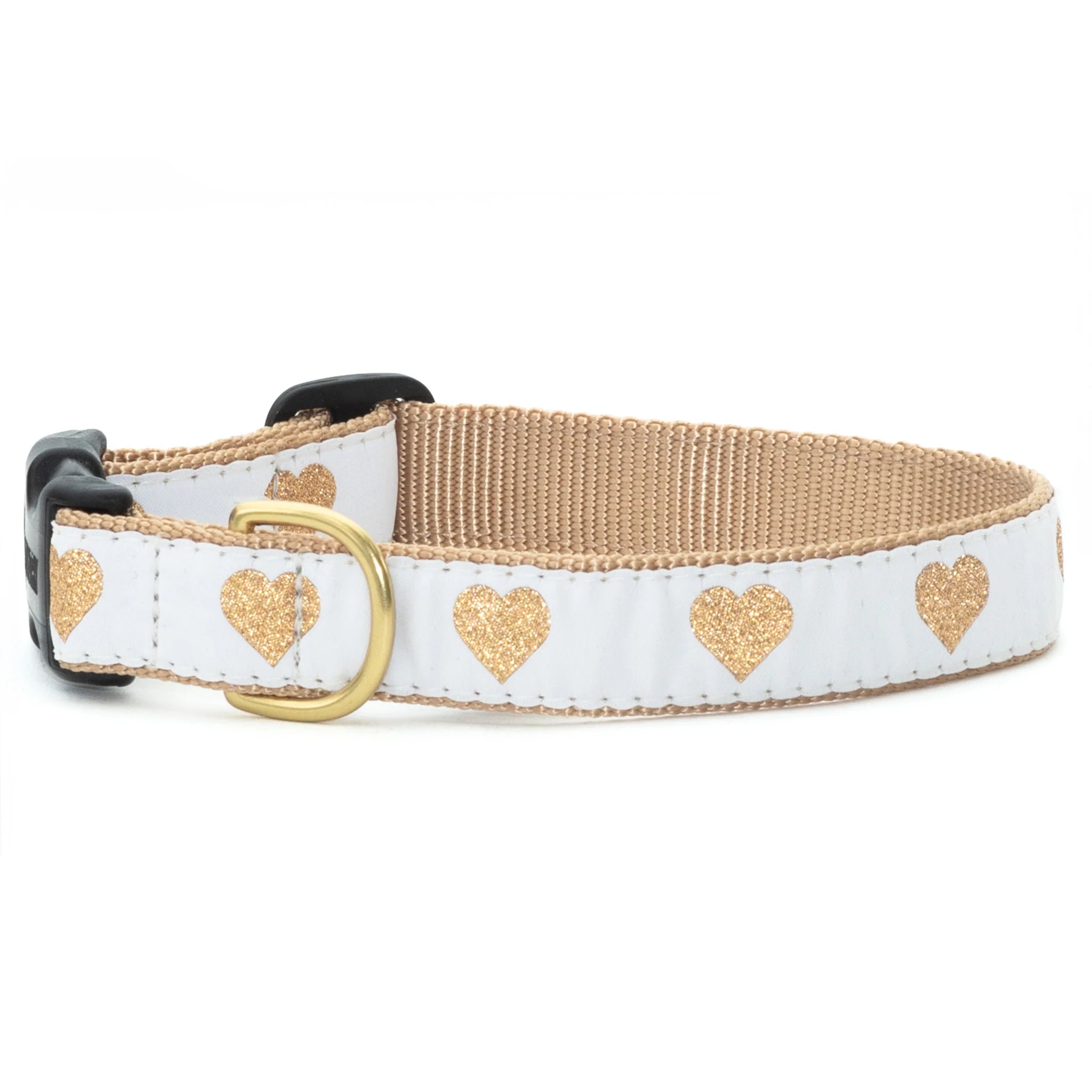 Up Country Collar Heart of Gold White
