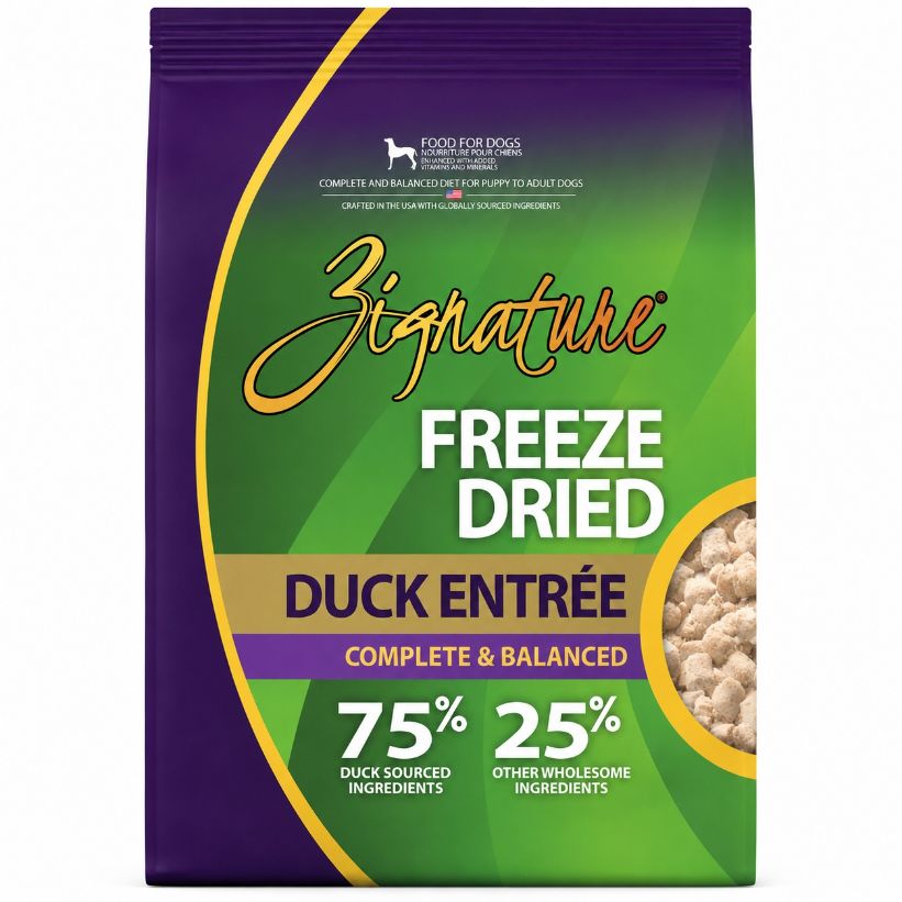 Zignature Freeze-Dried Duck