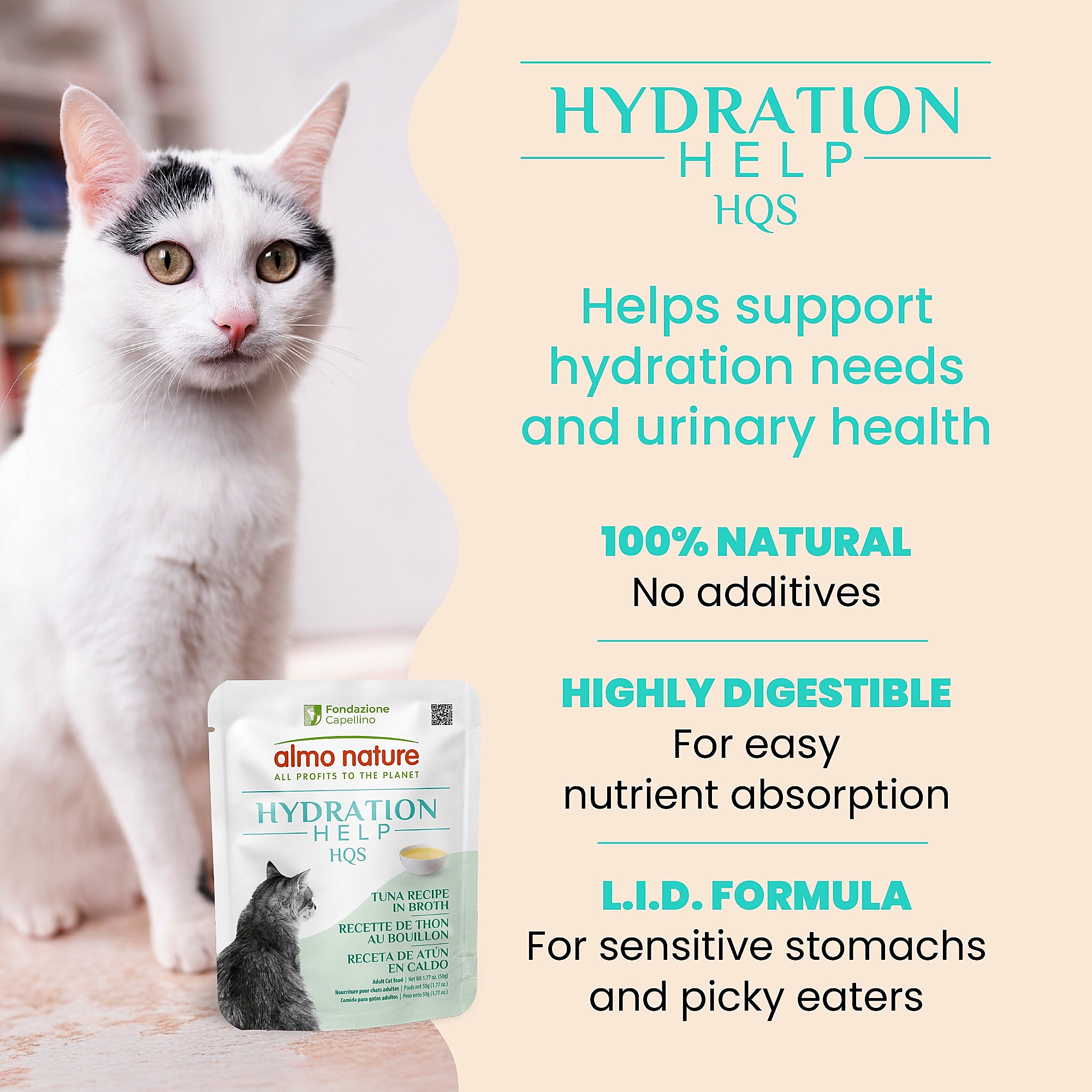 Almo Nature Hydration Help Tuna in Broth