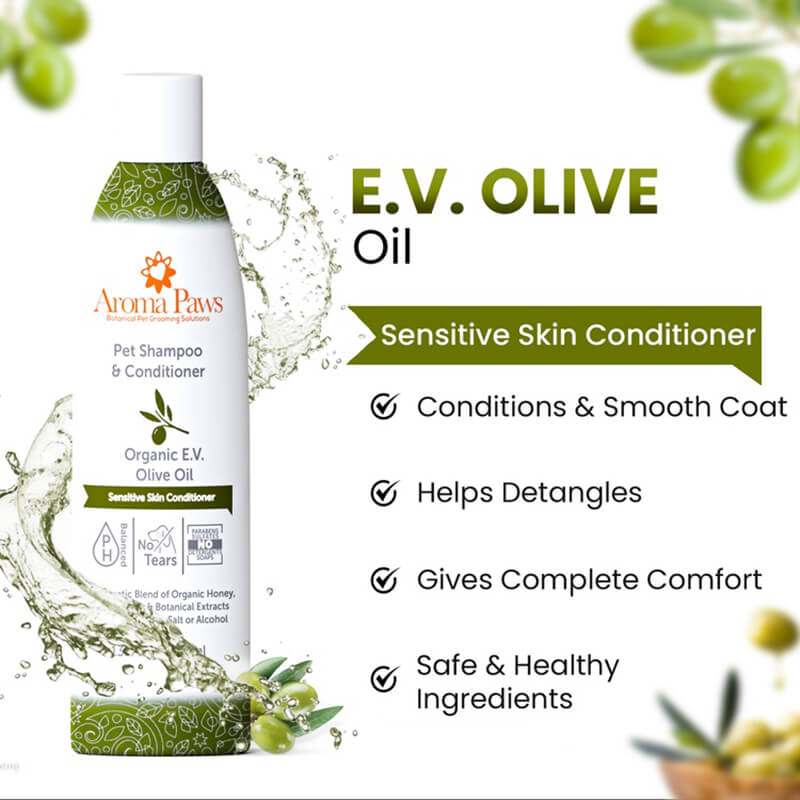 Aroma Paws Organic Olive Oil Shampoo & Conditioner