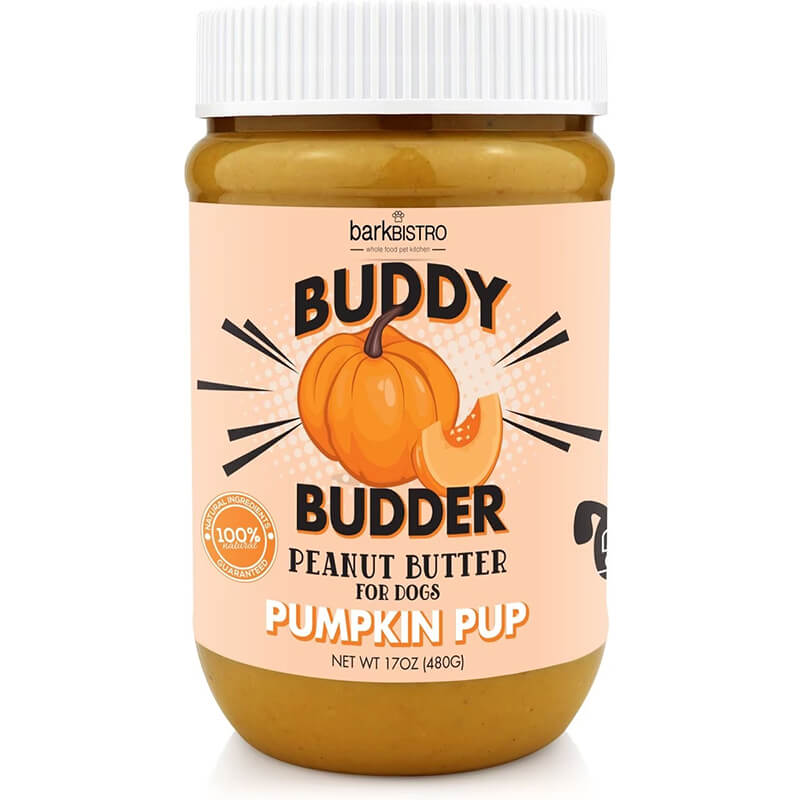 Bark Bistro Buddy Budder Pumpkin Pup