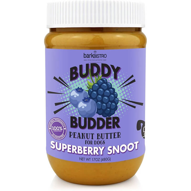 Bark Bistro Buddy Budder Superberry Snoot
