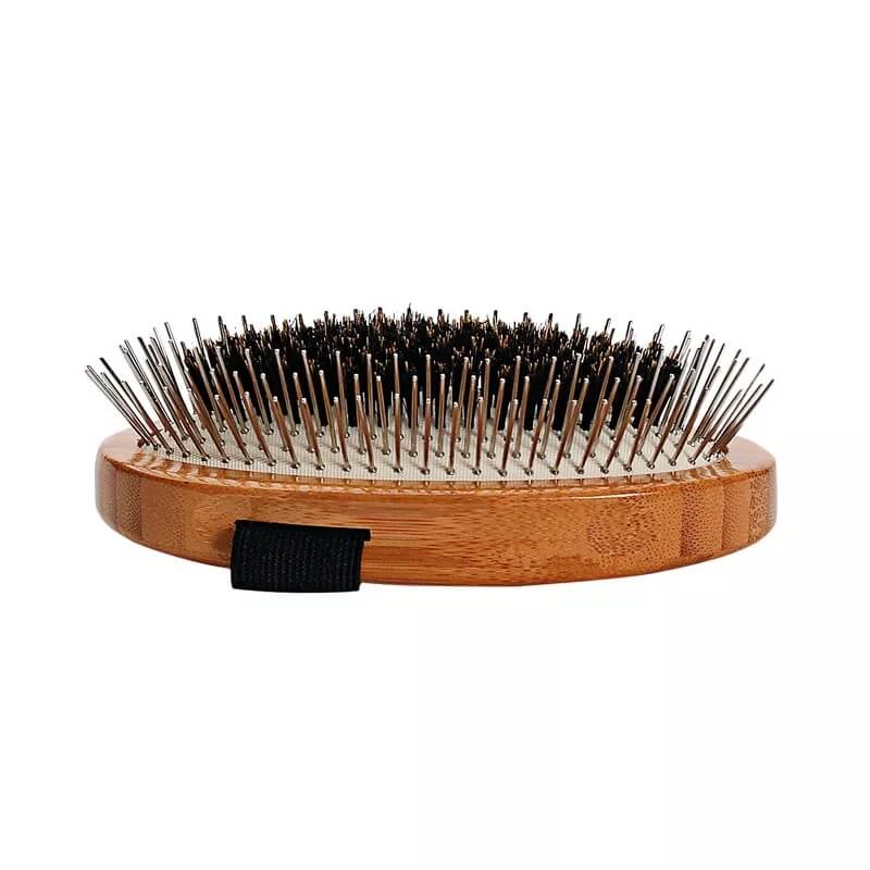 Bass Brushes - A5 Hybrid Bamboo Palm Brush Wire/Bristle Oval