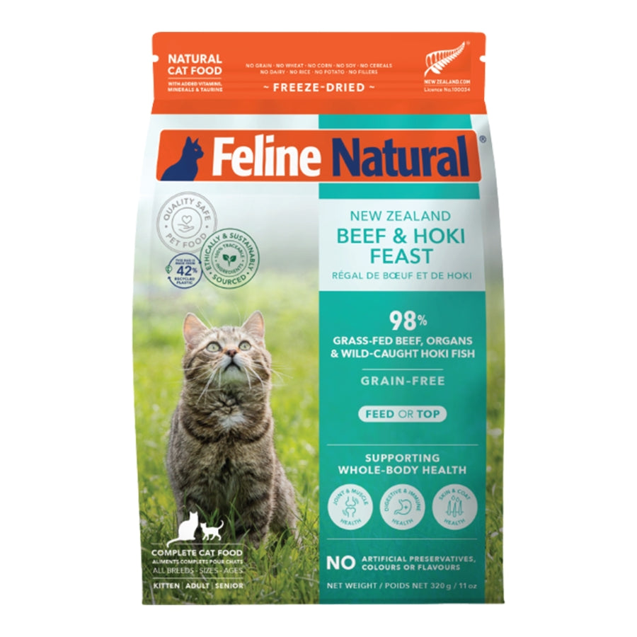 Feline Naturals Hoki & Beef Feast