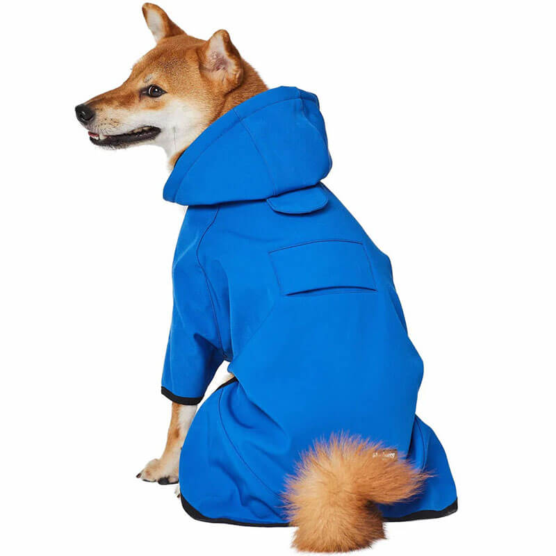 Blueberry Pet Hooded Softshell 5000mm Waterproof Jacket