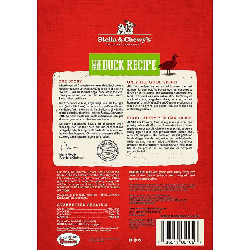 Stella & Chewys Carnivore Crunch Duck